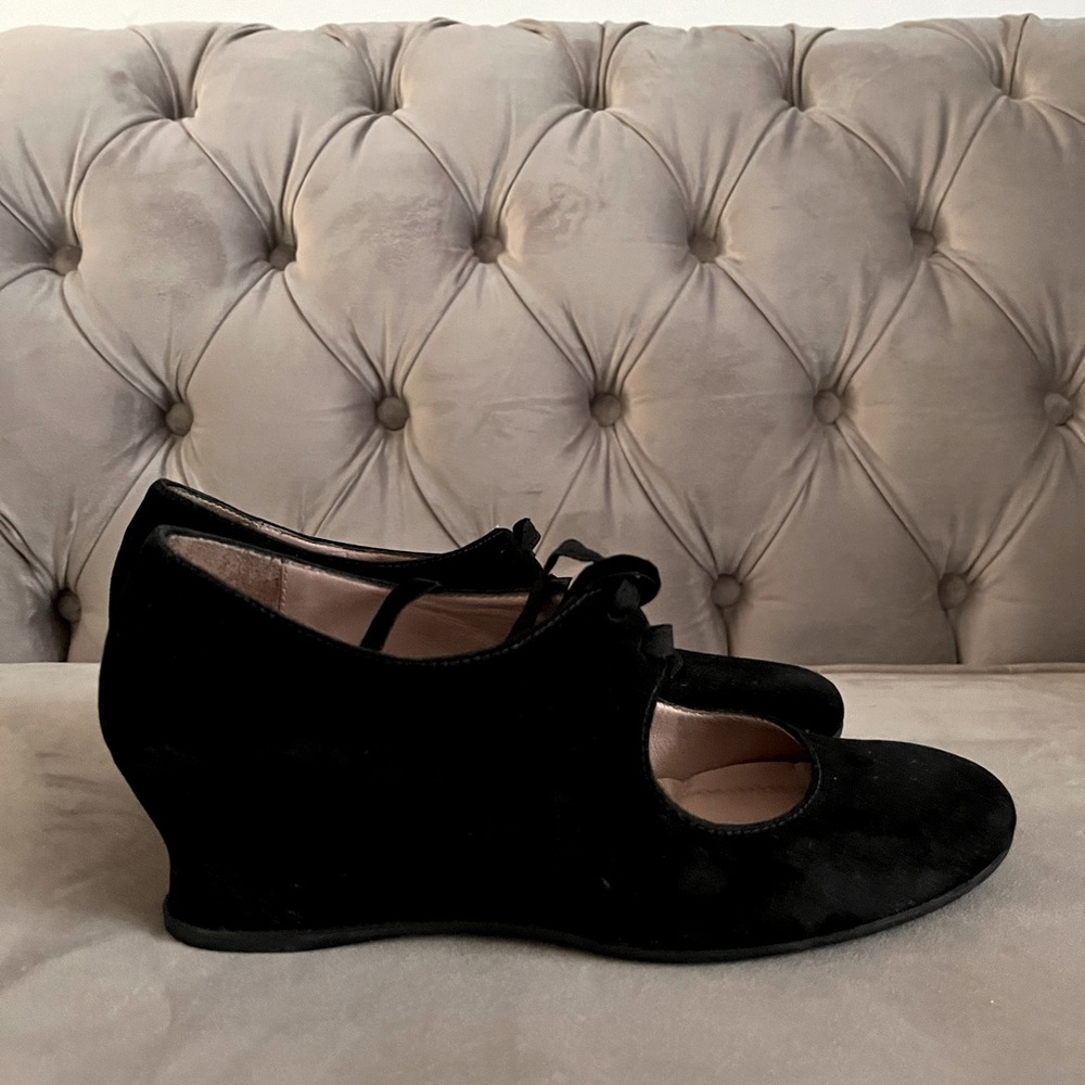 Vintage Suede Wedges Comfortable BeautiFeel Work for Wide Feet 👠👠👠